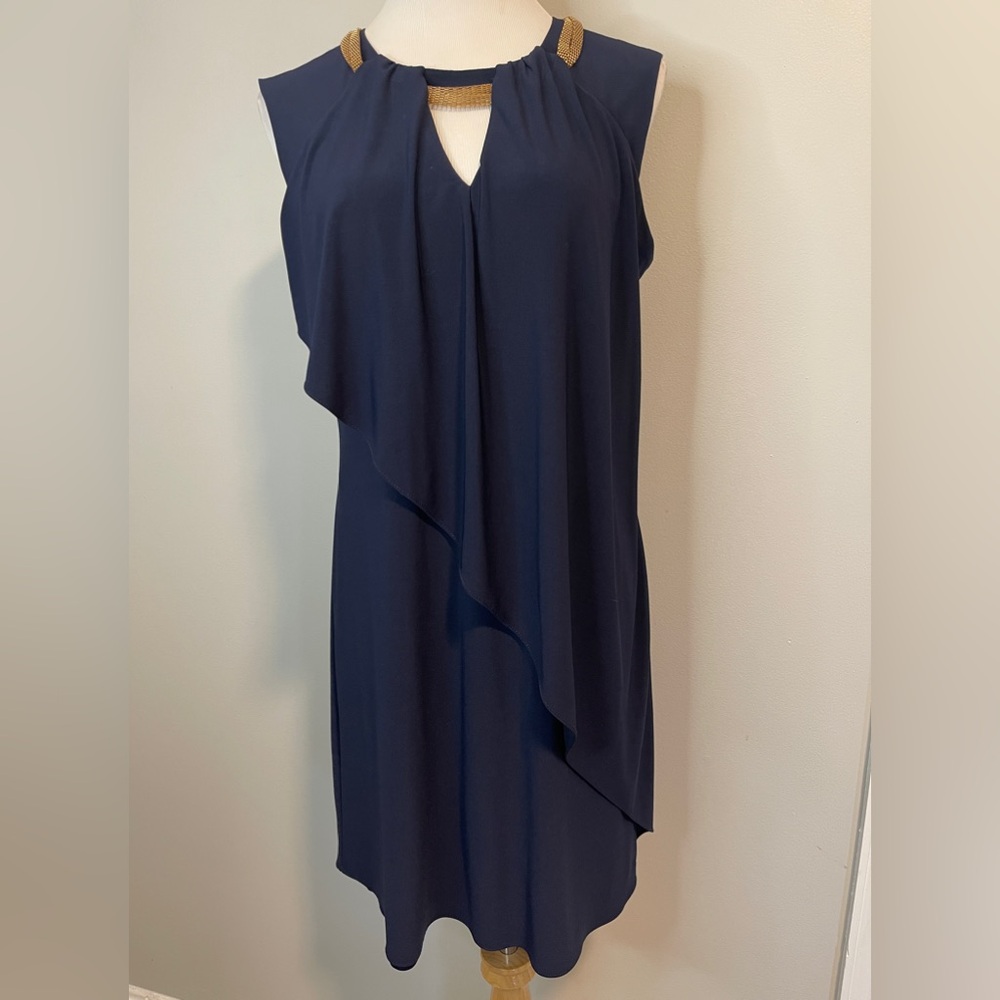 Le Chateau Dark Blue Dress